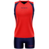 Kit de volley Givova Spike rouge marine