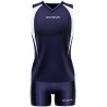 Kit de volley Givova Spike marine blanc