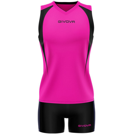 Kit de volley Givova Spike fuchsia noir