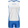Kit de volley Givova Piper blanc bleu roi