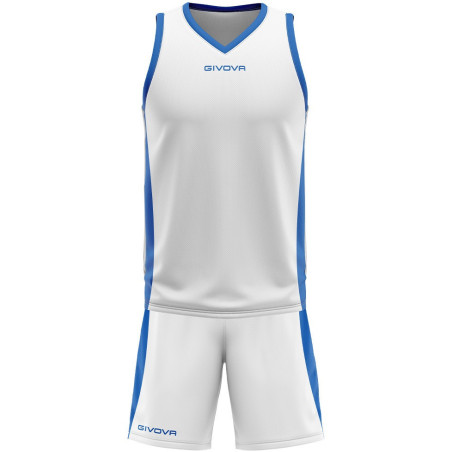Kit de basket Givova Power blanc bleu roi