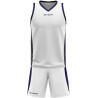 Kit de basket Givova Power blanc marine