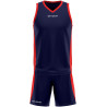Kit de basket Givova Power marine rouge