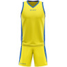 Kit de basket Givova Power jaune bleu roi
