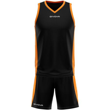 Kit de basket Givova Power noir orange