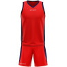 Kit de basket Givova Power rouge marine