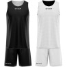 Kit de basket reversible Givova Double noir/blanc