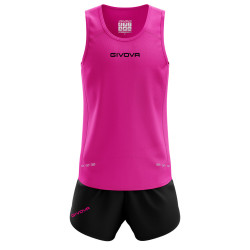 Kit de running Givova New York bleu roi/noir 2
