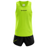 Kit de running Givova New York jaune fluo/noir