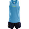 Kit de running Givova New York turquoise/bleu