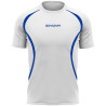 Maillot de running Givova blanc/bleu roi