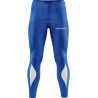 Pantalon de running Givova bleu roi/blanc