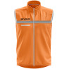 Veste sans manches de running Givova orange fluo