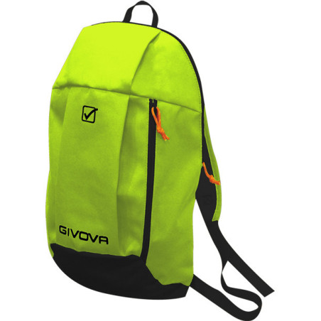 Sac à dos Givova Zaino Capo jaune fluo noir