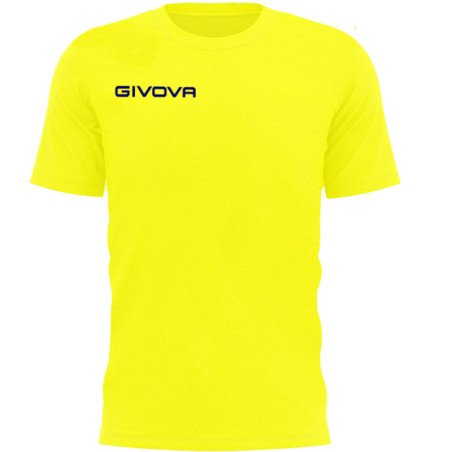 Tee Shirt de Tennis Givova Fresh jaune