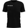 Tee Shirt de Tennis Givova Fresh noir