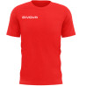 Tee Shirt de Tennis Givova Fresh rouge