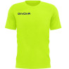 Tee Shirt de Tennis Givova Fresh jaune fluo