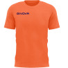 Tee Shirt de Tennis Givova Fresh orange fluo