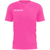 Tee Shirt de Tennis Givova Fresh fuschia fluo