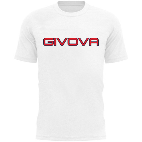 Tee Shirt de Tennis Givova Spot blanc