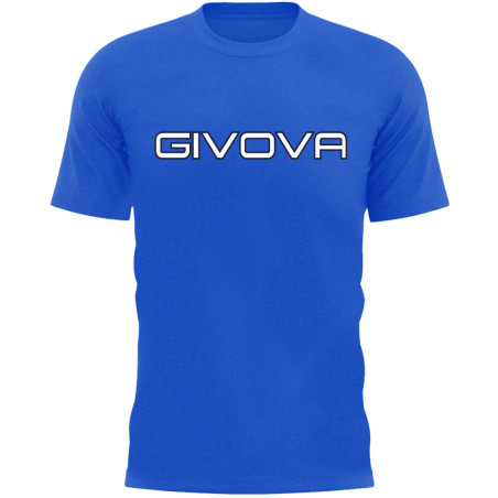 Tee Shirt de Tennis Givova Spot bleu roi