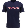 Tee Shirt de Tennis Givova Spot bleu marine