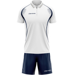 Kit de Tennis Givova Easy blanc/marine