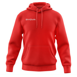 Sweat à capuche Givova New rouge