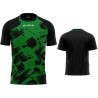 Maillot de football Givova Art vert noir