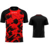 Maillot de football Givova Art rouge noir