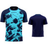 Maillot de football Givova Art turquoise marine