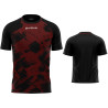 Maillot de football Givova Art bordeaux noir