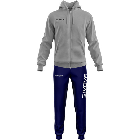 Ensemble de survêtement Givova King gris/marine