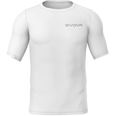 Sous maillot thermique Manche courte Givova Corpus 2 blanc