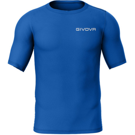 Sous maillot thermique Manche courte Givova Corpus 2 bleu roi