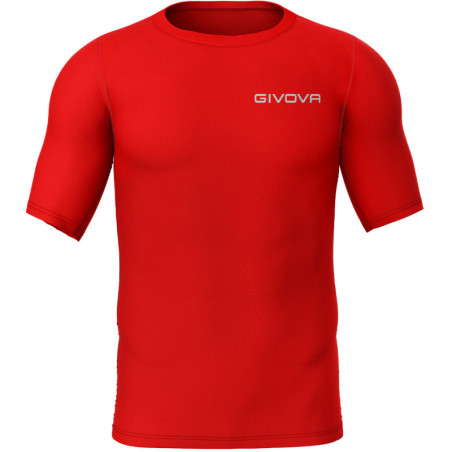 Sous maillot thermique Manche courte Givova Corpus 2 rouge