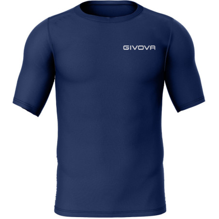 Sous maillot thermique Manche courte Givova Corpus 2 marine