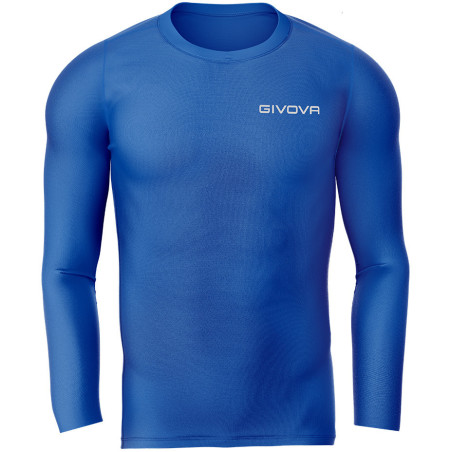 Sous maillot thermique Manche longue Givova Corpus 3 BLEU ROI