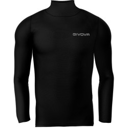 Sous maillot thermique Manche longue avec col Givova Corpus 3 NOIR