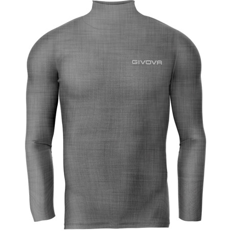 Sous maillot thermique Manche longue avec col Givova Corpus 3 GRIS