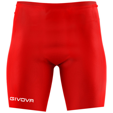 Collant court Athlétisme Givova rouge