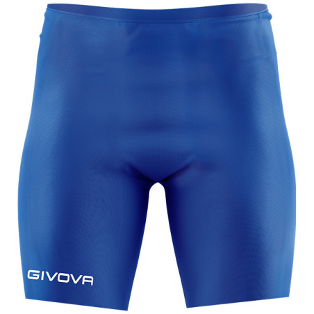 Collant court Athlétisme Givova bleu roi