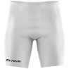Collant court Athlétisme Givova blanc