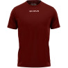 Maillot de football Givova One Microforata bordeaux