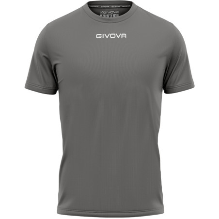 Maillot de football Givova One Microforata gris foncé