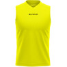 Débardeur Smanicato Givova jaune fluo