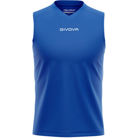 Débardeur Smanicato Givova bleu roi