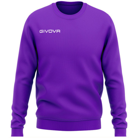 Sweat col rond Givova Maglia Polaire violet
