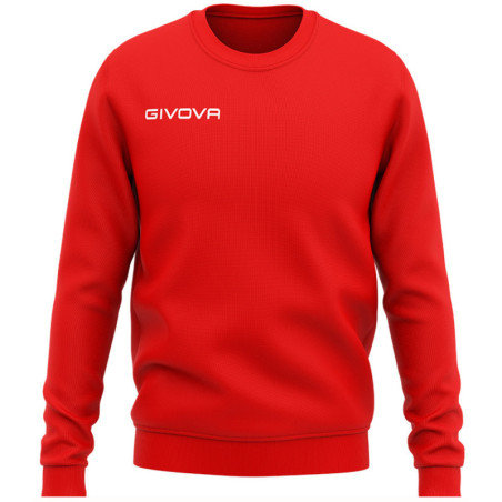 Sweat col rond Givova Maglia Polaire rouge